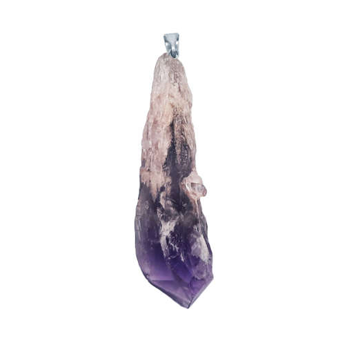 Amethyst bahia wand pendant  Only found in one mine in Bahia, Brazil.