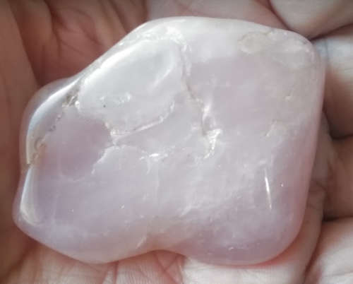 Palmstone Rose Quartz  ATTRACT PEACE, CALM AND UNCONDITIONAL LOVE.