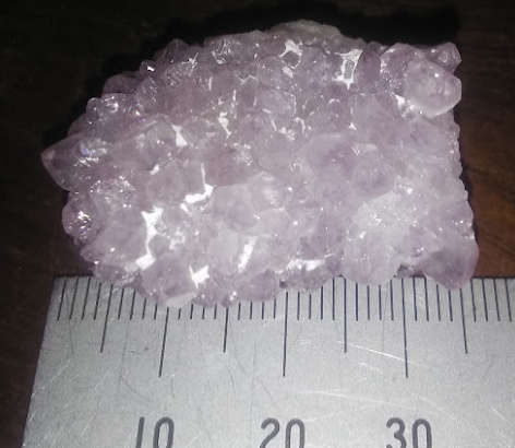 Amethyst Spirit Quartz  purification, protection, and spiritual evolution.