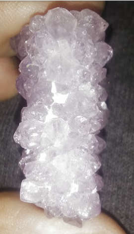 Amethyst Spirit Quartz  purification, protection, and spiritual evolution.