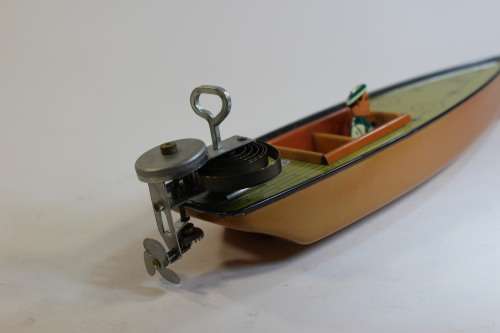 Vintage Tin Boat