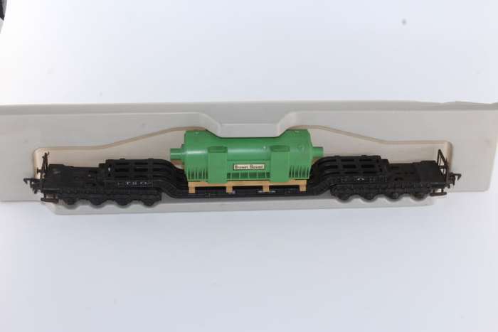 Fleishmann : Adnormal Tanker Low Bed Wagon