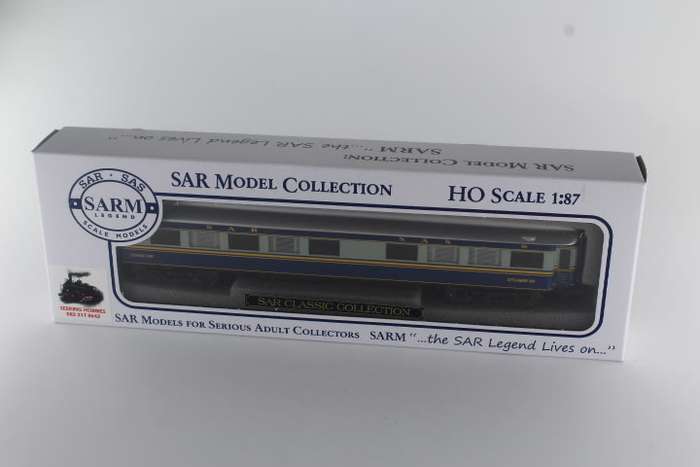 SARM : South African Classic Blue Train Lounge Wagon (Lima Coupler's)