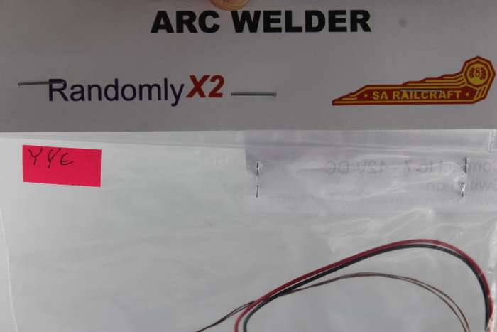 2 x Electronic Arch Welding Simulation Light