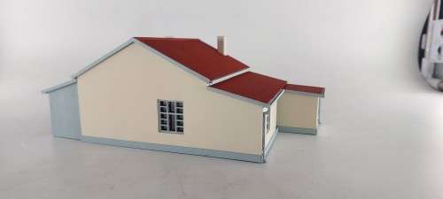 Model Train Buildings : South African Railway Station Master House - Belmont (HO)