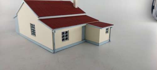 Model Train Buildings : South African Railway Station Master House - Belmont (HO)
