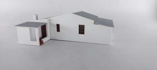 Model Train Buildings : South African Railway Station Master House - Belmont (HO)