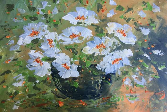 SA artist Bridgette Allan - original painting on canvas