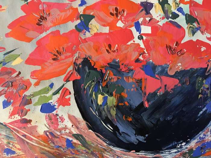 SA artist Bridgette Allan - original painting on canvas
