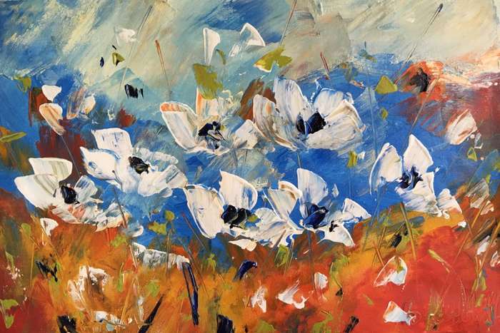 SA artist Bridgette Allan - original painting on canvas