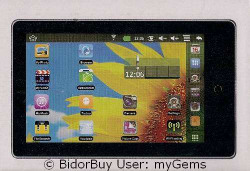 7 inch Android Tablet 4 GB: Gingerbread 2.3 + 2 Stylus + 2 USB chargers LOCAL STOCK