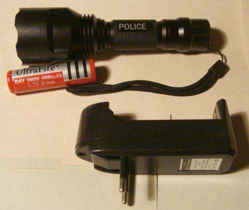 2 Day Special - BRIGHT 8000 lumens CREE Led RechargableTorch