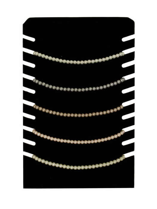 Black Velvet Necklace Display Stand