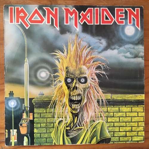 Iron Maiden - Iron Maiden LP G+/VG- UK Pressing