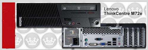 New-Demo! Lenovo M72e SFF Quad Core i5 3rd Gen Desktop, AMD Graphics, 4GB Ram, Win 7, Office