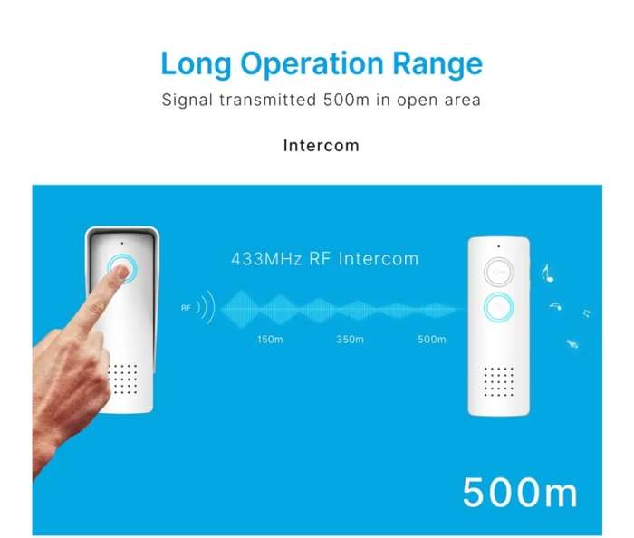 RL-0518L Wireless Audio Home and Office Intercom System