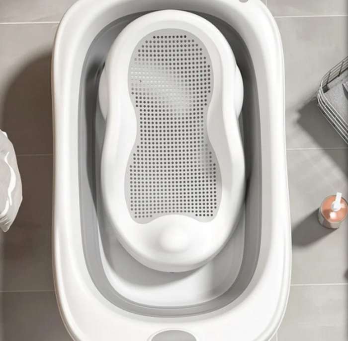 Newborn To Toddler Foldable Baby Bath Set