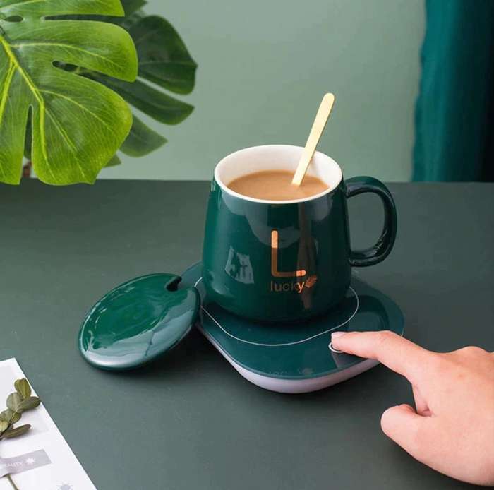 Lucky Portable Coffee Cup Warmer Set