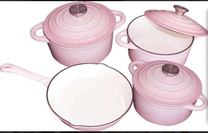 7 Piece Cast Iron Cookware Set