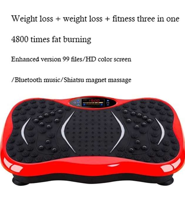 Whole Body Vibration Fitness Slimming Foot Massage Plate Equipment