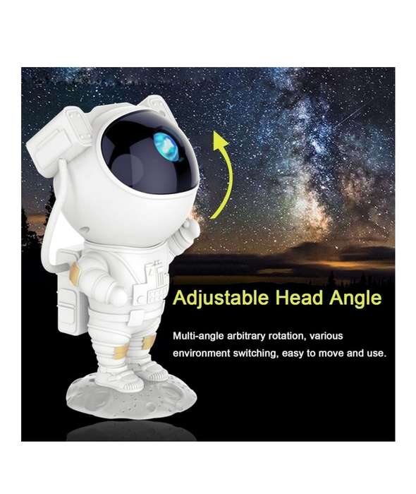 Astronaut Space Buddy Star Projector With Remote & Stable Base