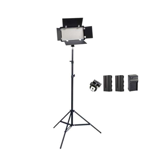 Rechargeable Video Led Light Kit  Pro LED 800 Photography (3200 - 6500K)