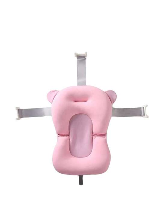 Newborn Safety Bath Support Cushion - Pink