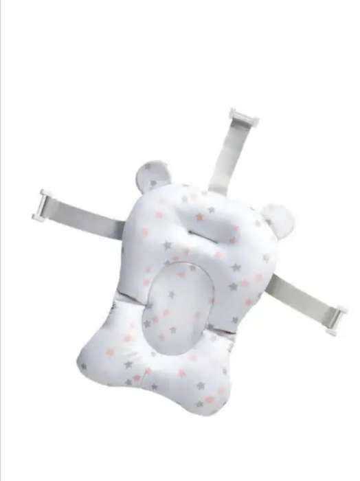 Newborn Safety Bath Support Cushion - Pink