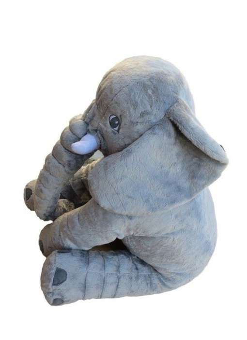 Kids Elephant Pillow Pink