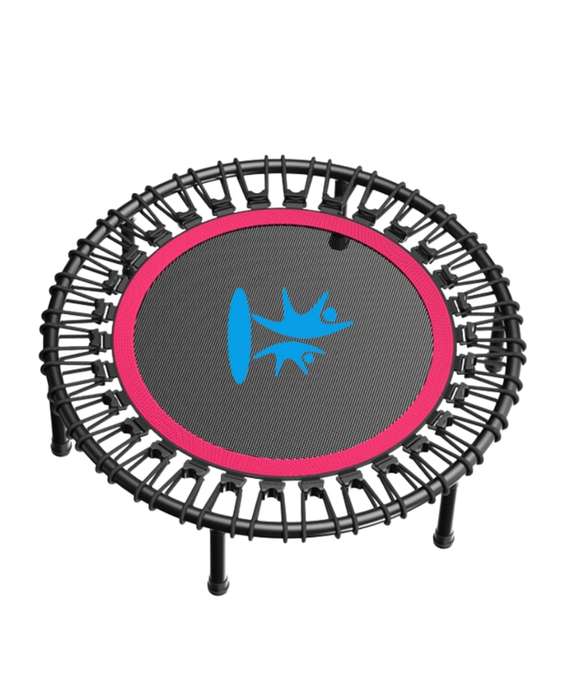 Rebounder Fitness Trampoline - Adjustable Handle Bar - 1818 Fitness