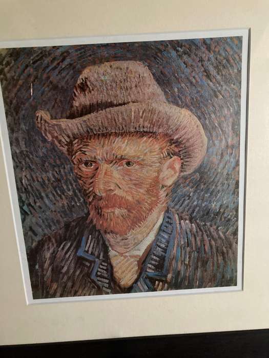 6 X FRAMED VAN GOGH PRINTS BEHIND GLASS