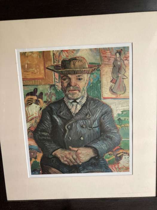 6 X FRAMED VAN GOGH PRINTS BEHIND GLASS