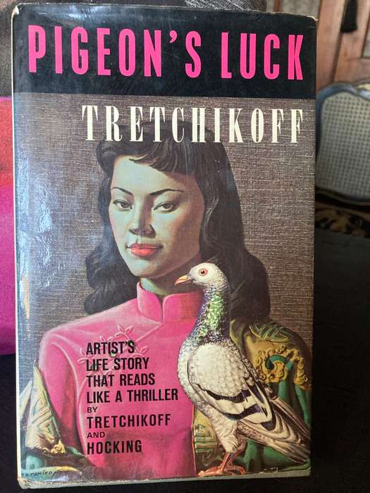 TRETCHIKOFF BOOK AND SCATTER CUSHION