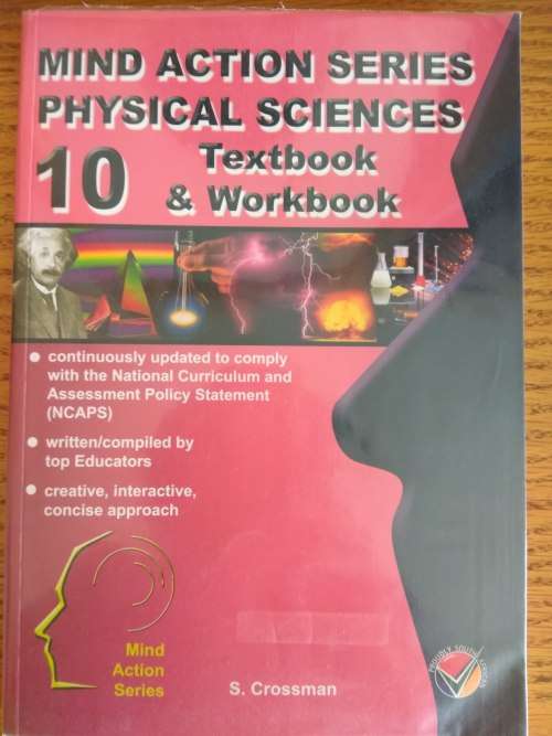 2 Textbooks - Grade 10 Physical Sciences Mind Action Series
