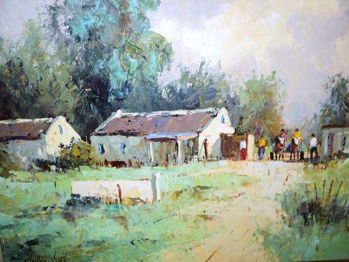 PHILLIP BRITZ OIL 60 CM X 45 CM LOW START