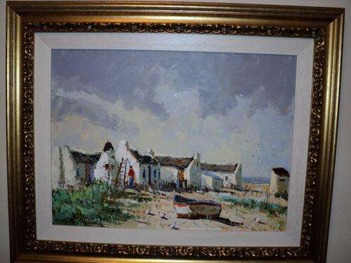 PHILLIP BRITZ OIL 60 CM X 44 CM LOW START