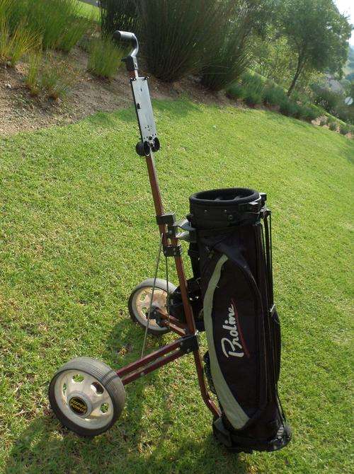 *FREE SHIPPING*  Golf Cart and Bag COMBO
