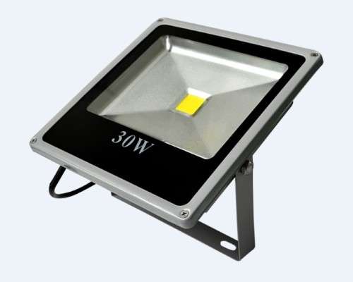 Slim LED Floodlight, 30W, Part No.: FL-S30W