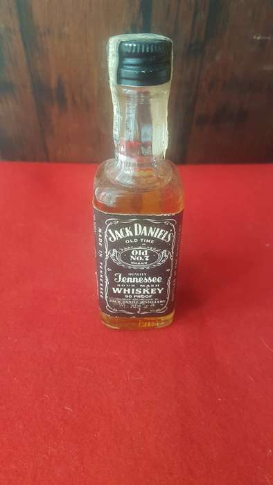 vintage miniture Jack Daniels 1/10 pint bottle