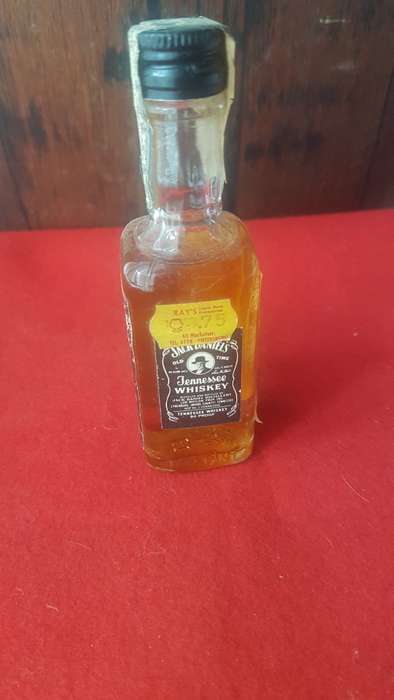 vintage miniture Jack Daniels 1/10 pint bottle