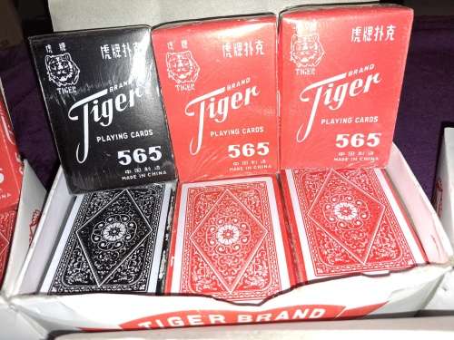 Tiger Brand playing cards