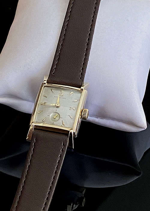 Vintage 1950 HAMILTON Watch, 10 Ct Gold Filled, Cal 770, 22 Jewels, Manual Winding