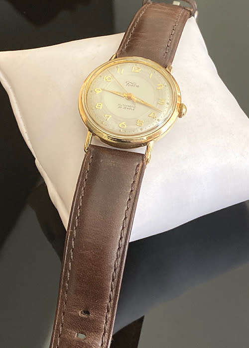 Vintage Tosca Automatic Men`s Wrist Watch c 1950, Working