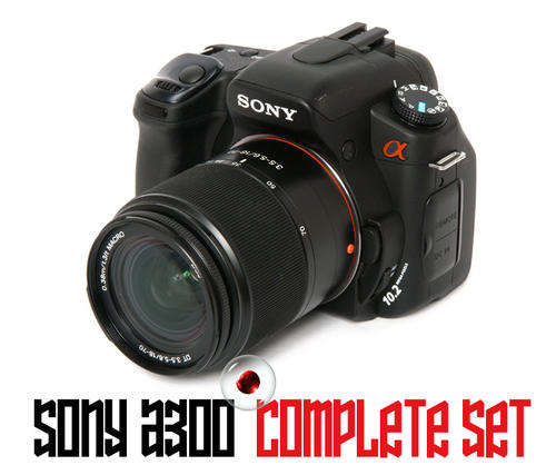 Sony A300 DSLR Set | 3 Lenses Included | SC:3199