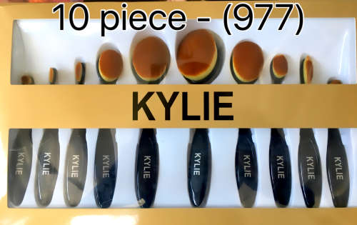 10 Piece Oval Brush Set