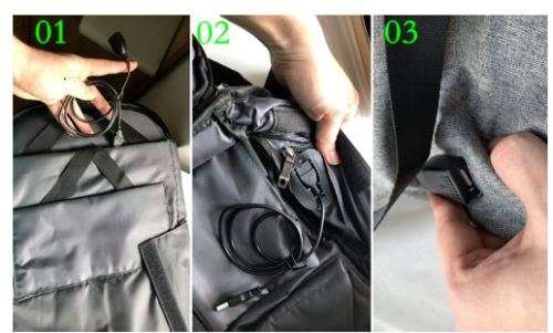 Antitheft Backpack