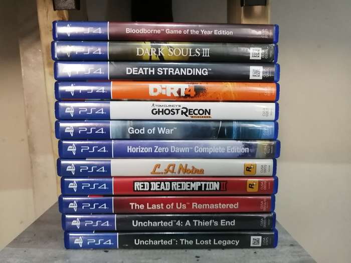 PS4 With Games & Accessories (View Description)