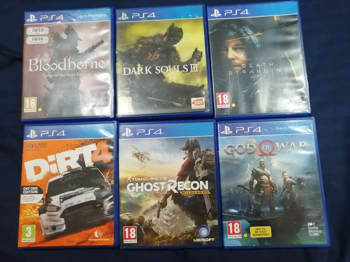 PS4 With Games & Accessories (View Description)