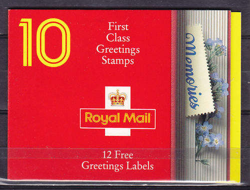 GB QEII : 1992 VERY FINE BOOKLET COMPLETE WITH STAMPS,,,SG KX4
