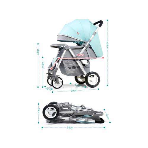 Belecoo 2 in 1  Wonfuss  Baby Pram